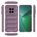 For Realme 12 5G Global Magic Shield TPU + Flannel Phone Case(Purple)