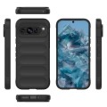 For Google Pixel 9 Pro 5G Magic Shield TPU + Flannel Phone Case(Black)