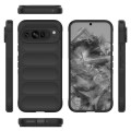 For Google Pixel 9 Pro XL 5G Magic Shield TPU + Flannel Phone Case(Black)
