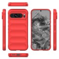 For Google Pixel 9 Pro XL 5G Magic Shield TPU + Flannel Phone Case(Red)