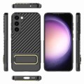 For Samsung Galaxy S23 5G Wavy Textured Phone Case (Black)