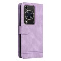 For Huawei Enjoy 70 Skin Feel Life Tree Metal Button Leather Phone Case(Purple)