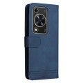 For Huawei Enjoy 70 Skin Feel Life Tree Metal Button Leather Phone Case(Blue)
