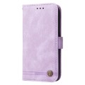 For Realme 11 Pro / 11 Pro+ Skin Feel Life Tree Metal Button Leather Phone Case(Purple)