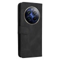 For Realme 12 Pro+ Skin Feel Life Tree Metal Button Leather Phone Case(Black)