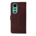 For Huawei nova 12 Classic Calf Texture Flip Leather Phone Case(Brown)