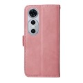 For Huawei nova 12 Pro Classic Calf Texture Flip Leather Phone Case(Rose Gold)