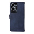 For OPPO A59 5G / A2m Classic Calf Texture Flip Leather Phone Case(Blue)
