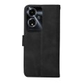 For OPPO A59 5G / A2m Classic Calf Texture Flip Leather Phone Case(Black)