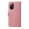 For Realme C67 4G Global Classic Calf Texture Flip Leather Phone Case(Rose Gold)