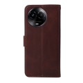 For Realme C67 5G Global / 11 5G Taiwan Version Classic Calf Texture Flip Leather Phone Case(Brown)