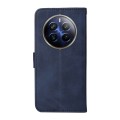 For Realme 12 Pro+ Classic Calf Texture Flip Leather Phone Case(Blue)