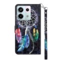 For Xiaomi Redmi Note 13 Pro 5G 3D Painted Pattern Leather Phone Case(Colorful Dreamcatcher)