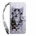 For Xiaomi Redmi Note 13 5G 3D Painted Pattern Leather Phone Case(Smile Cat)