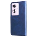 For OPPO Reno11 F Global / F25 Pro Global Fashion Calf Texture Zipper Leather Phone Case(Blue)