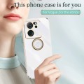 For Xiaomi Redmi K60 Ultra / Mi 13T XINLI Straight Edge 6D Electroplate TPU Phone Case with Ring Hol
