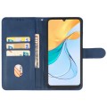 For ZTE Blade V50 Vita Leather Phone Case(Blue)