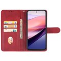 For ZTE nubia Focus Leather Phone Case(Red)