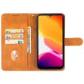 For CUBOT Note 21 Leather Phone Case(Brown)