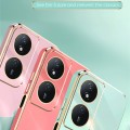 For Honor Play 50 Plus 5G XINLI Straight Edge 6D Electroplate TPU Phone Case(Pink)
