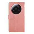 For Xiaomi 14 Ultra Y-shaped Pattern Flip Leather Phone Case(Pink)