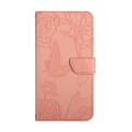 For Xiaomi Redmi A3 Skin Feel Butterfly Embossed Flip Leather Phone Case(Pink)
