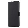 For Realme GT5 Pro 5G Ultra-thin Voltage Side Buckle Horizontal Flip Leather Phone Case(Black)