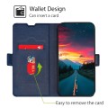 For Xiaomi 14 Ultra 5G Ultra-thin Voltage Side Buckle Horizontal Flip Leather Phone Case(Blue)