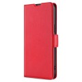 For Huawei nova 12 5G Ultra-thin Voltage Side Buckle Horizontal Flip Leather Phone Case(Red)