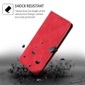 For Infinix Note 40 Pro 5G Skin Feel Magnetic Leather Phone Case(Red)