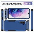 For Samsung Galaxy A14 5G / A14 4G TPU + PC Shockproof Protective Phone Case(Royal Blue + Black)