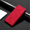 For Xiaomi Redmi Note 13R Pro 5G Skin Feel Magnetic Leather Phone Case(Red)