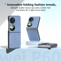 For Huawei Pocket 2 ABEEL Diamond Black Edge Phone Case(Sapphire Blue)