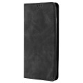 For Samsung Galaxy M34 5G / F34 5G Skin Feel Magnetic Leather Phone Case(Black)