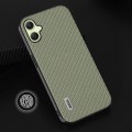 For Samsung Galaxy A05 ABEEL Carbon Fiber Texture Protective Phone Case(Green)