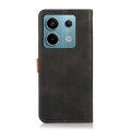 For Xiaomi Redmi Note 13 Pro 5G Global/Poco X6 5G KHAZNEH Cowhide Texture Flip Leather Phone Case(Bl