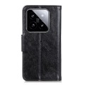 For Xiaomi 14 Nappa Texture Horizontal Flip Leather Phone Case(Black)