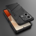For Xiaomi Redmi Note 13 Punk Armor 2 in 1 PC + TPU Phone Case(Black)