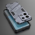 For Xiaomi Redmi Note 13 Pro+ Punk Armor 2 in 1 PC + TPU Phone Case(Grey)