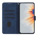 For OnePlus 12 Heart Pattern Skin Feel Leather Phone Case(Royal Blue)