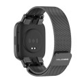 For Redmi Watch 3 Mijobs Milan Magnetic Metal Watch Band(Black)