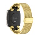 For Redmi Watch 3 Mijobs Milan Buckle Metal Watch Band(Gold)