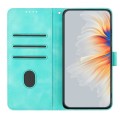 For Xiaomi 14 Heart Pattern Skin Feel Leather Phone Case(Light Blue)