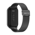 For Redmi Band 2 Mijobs Metal Shell + Milan Buckle Metal Watch Band(Black)