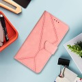 For Xiaomi 14 Ultra Stitching Embossed Leather Phone Case(Pink)