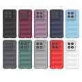For Xiaomi 14 Pro 5G Magic Shield TPU + Flannel Phone Case(Light Blue)