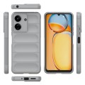 For Xiaomi Redmi 13C 4G Global Magic Shield TPU + Flannel Phone Case(Grey)