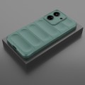 For Xiaomi Redmi 13C 4G Global Magic Shield TPU + Flannel Phone Case(Dark Green)