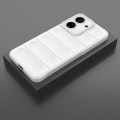 For Xiaomi Redmi 13C 4G Global Magic Shield TPU + Flannel Phone Case(White)