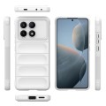 For Xiaomi Redmi K70E 5G Magic Shield TPU + Flannel Phone Case(White)
